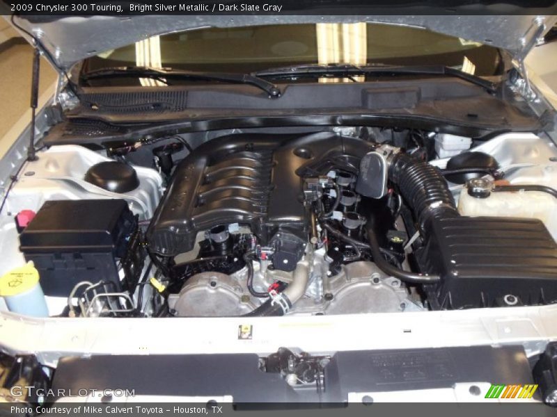 Bright Silver Metallic / Dark Slate Gray 2009 Chrysler 300 Touring