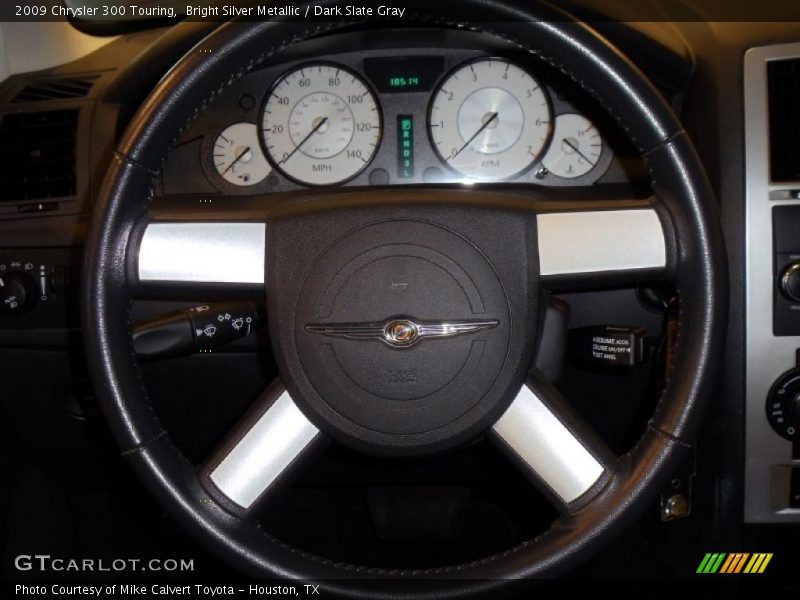 Bright Silver Metallic / Dark Slate Gray 2009 Chrysler 300 Touring