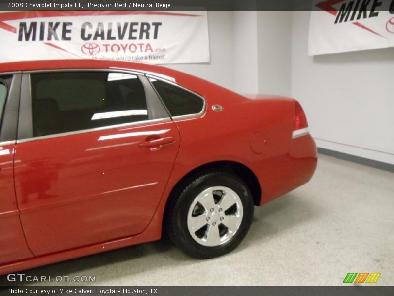 Precision Red / Neutral Beige 2008 Chevrolet Impala LT