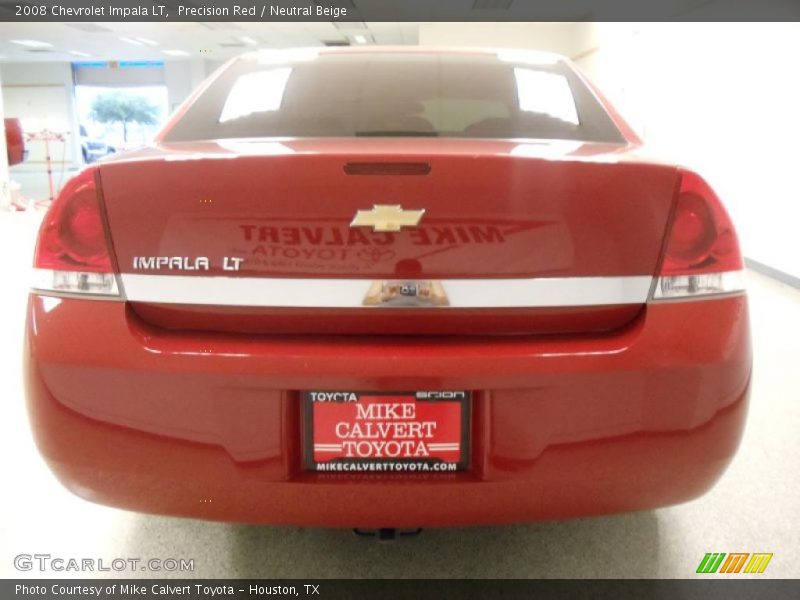 Precision Red / Neutral Beige 2008 Chevrolet Impala LT