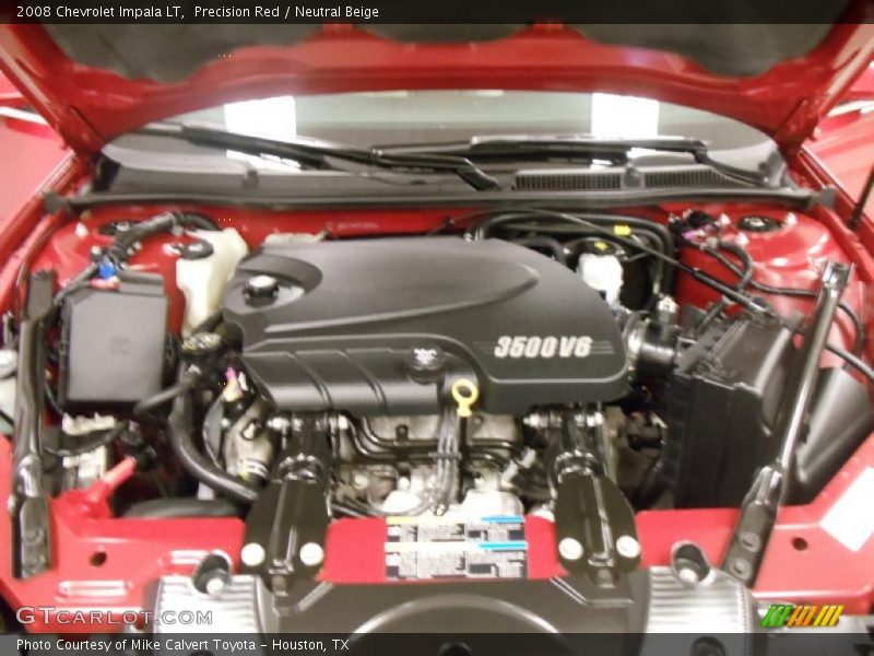 Precision Red / Neutral Beige 2008 Chevrolet Impala LT