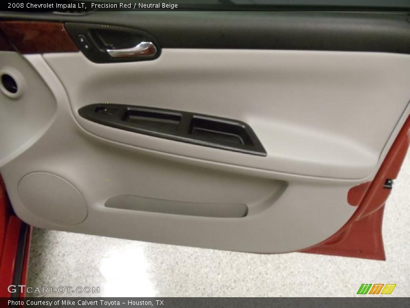 Precision Red / Neutral Beige 2008 Chevrolet Impala LT