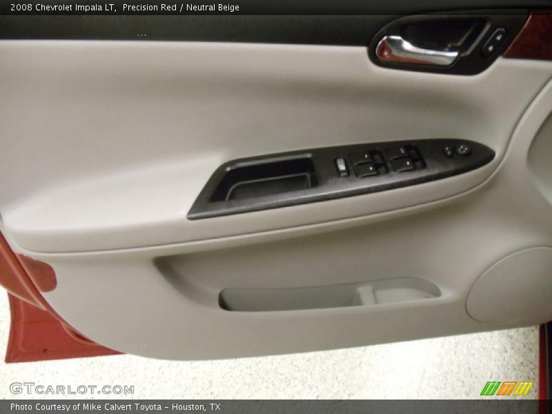Precision Red / Neutral Beige 2008 Chevrolet Impala LT