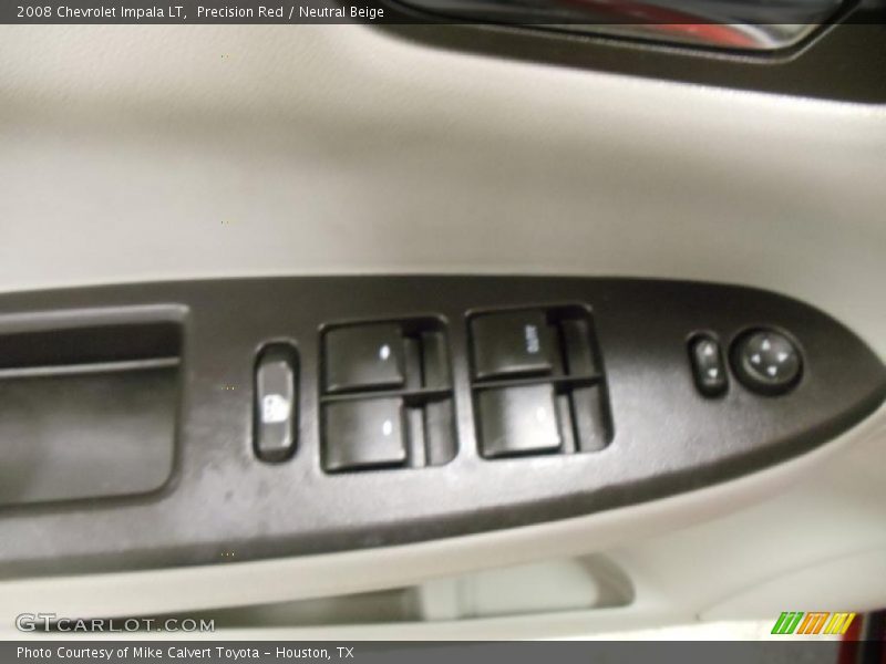 Precision Red / Neutral Beige 2008 Chevrolet Impala LT