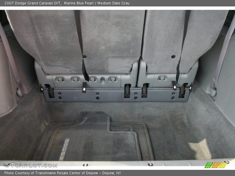 Marine Blue Pearl / Medium Slate Gray 2007 Dodge Grand Caravan SXT