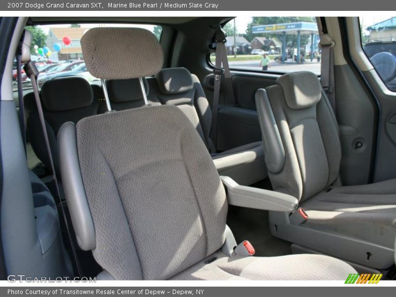 Marine Blue Pearl / Medium Slate Gray 2007 Dodge Grand Caravan SXT