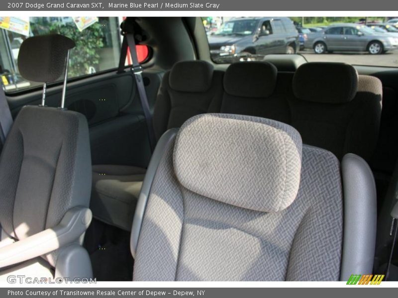 Marine Blue Pearl / Medium Slate Gray 2007 Dodge Grand Caravan SXT