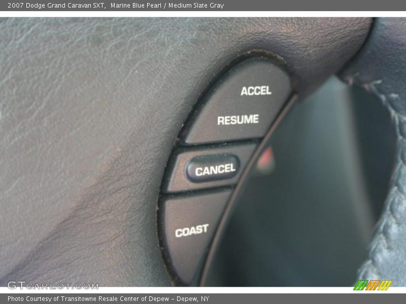 Marine Blue Pearl / Medium Slate Gray 2007 Dodge Grand Caravan SXT