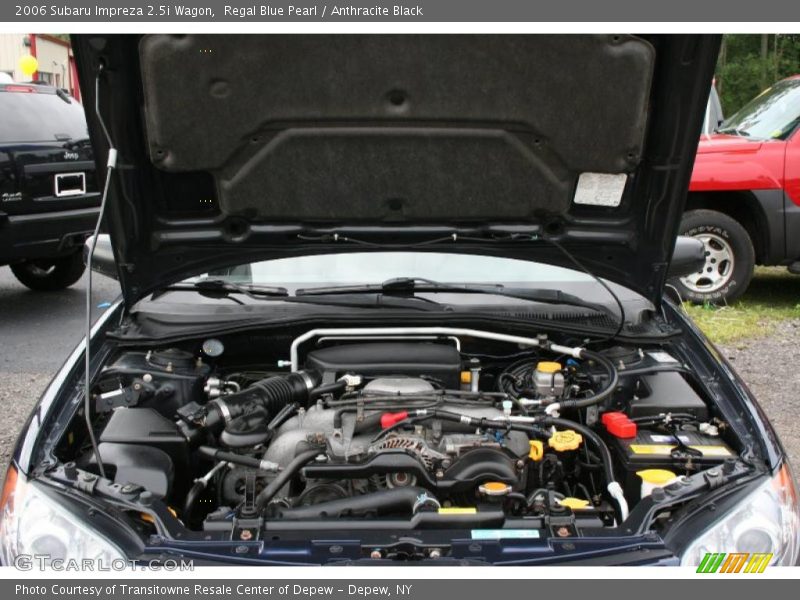 Regal Blue Pearl / Anthracite Black 2006 Subaru Impreza 2.5i Wagon