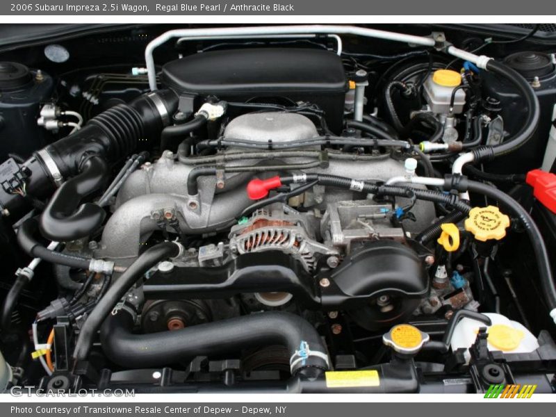 Regal Blue Pearl / Anthracite Black 2006 Subaru Impreza 2.5i Wagon
