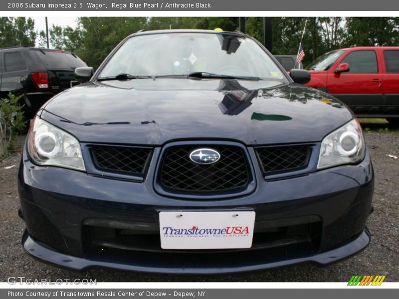 Regal Blue Pearl / Anthracite Black 2006 Subaru Impreza 2.5i Wagon