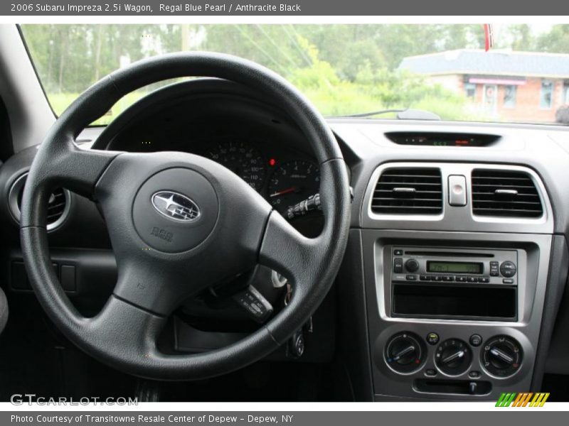 Regal Blue Pearl / Anthracite Black 2006 Subaru Impreza 2.5i Wagon