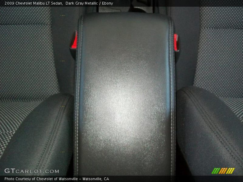 Dark Gray Metallic / Ebony 2009 Chevrolet Malibu LT Sedan