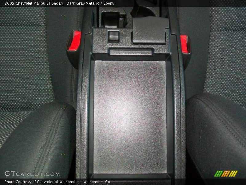 Dark Gray Metallic / Ebony 2009 Chevrolet Malibu LT Sedan