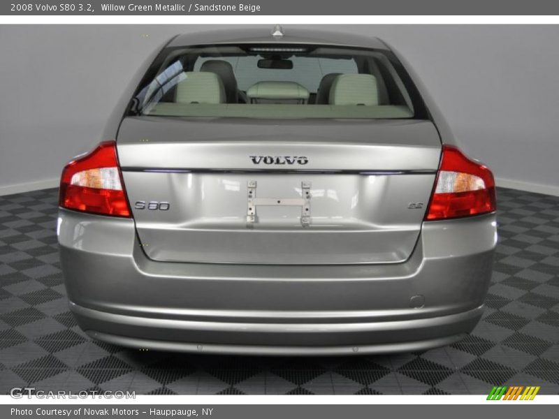 Willow Green Metallic / Sandstone Beige 2008 Volvo S80 3.2