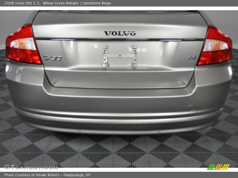 Willow Green Metallic / Sandstone Beige 2008 Volvo S80 3.2