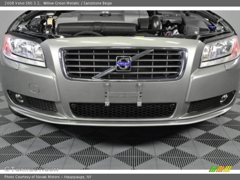 Willow Green Metallic / Sandstone Beige 2008 Volvo S80 3.2