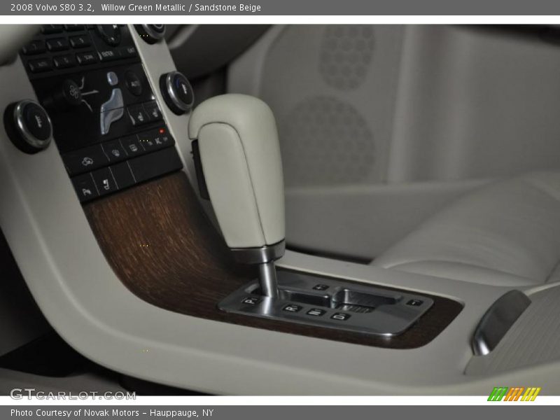 Willow Green Metallic / Sandstone Beige 2008 Volvo S80 3.2