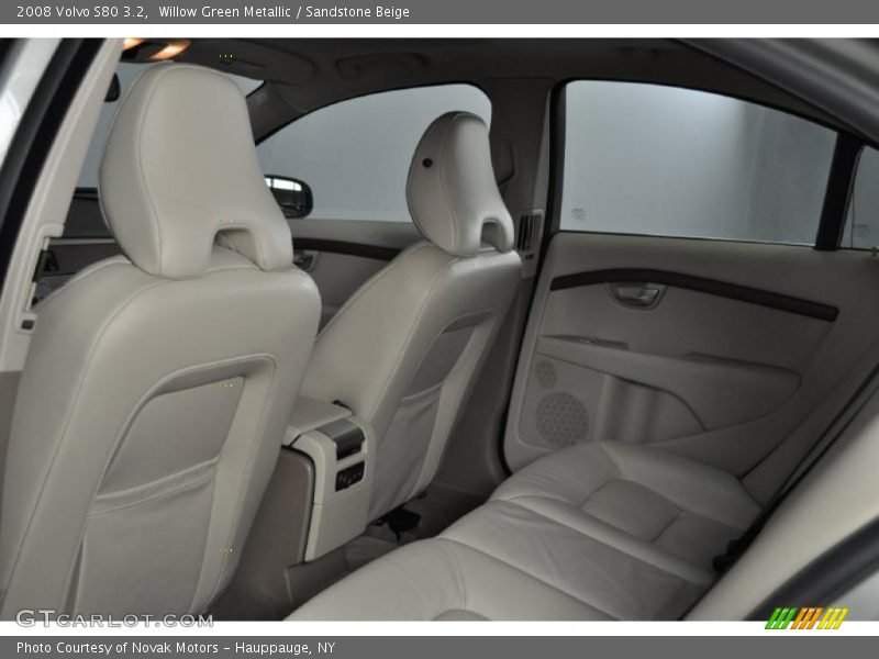 Willow Green Metallic / Sandstone Beige 2008 Volvo S80 3.2