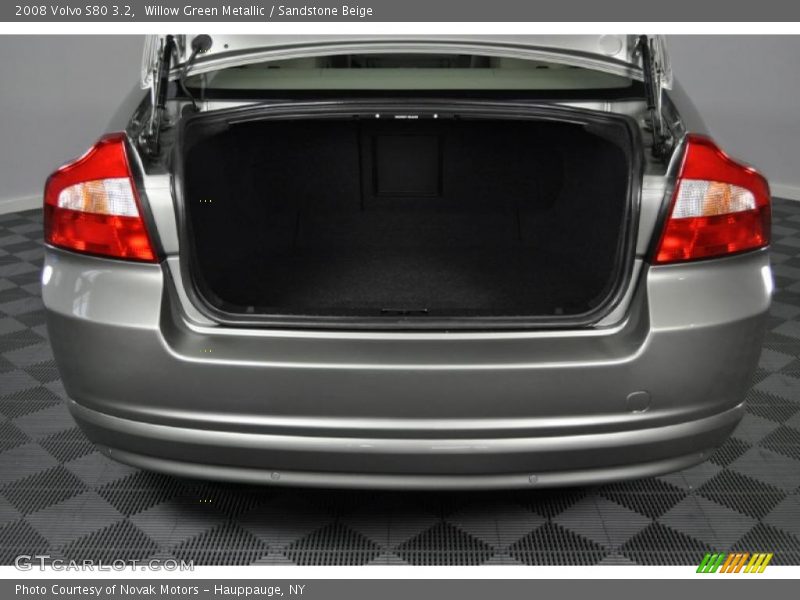 Willow Green Metallic / Sandstone Beige 2008 Volvo S80 3.2