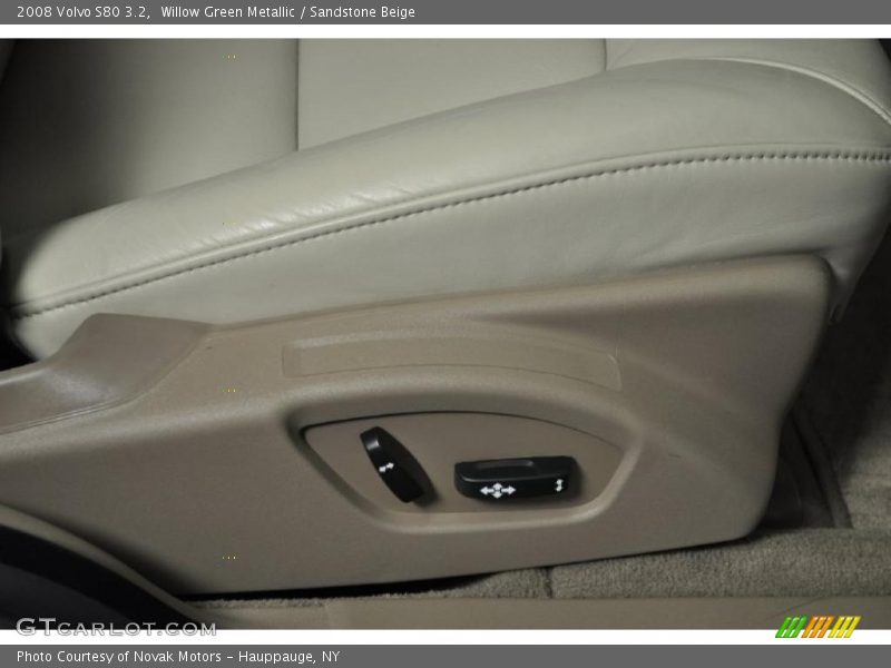 Willow Green Metallic / Sandstone Beige 2008 Volvo S80 3.2