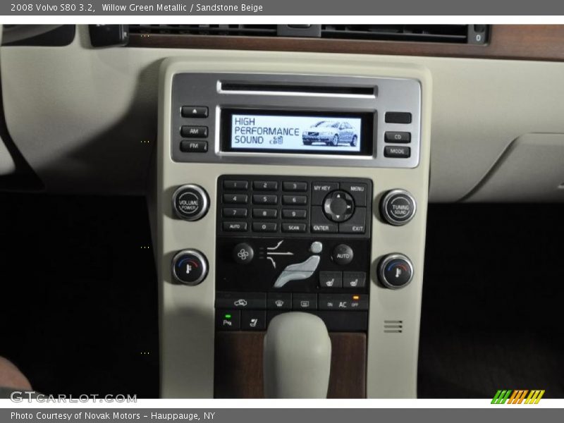 Willow Green Metallic / Sandstone Beige 2008 Volvo S80 3.2