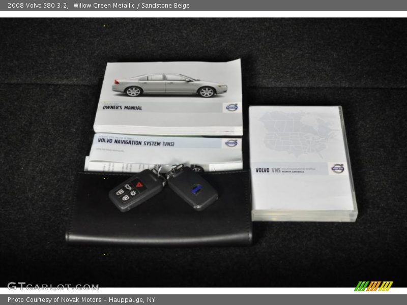 Willow Green Metallic / Sandstone Beige 2008 Volvo S80 3.2