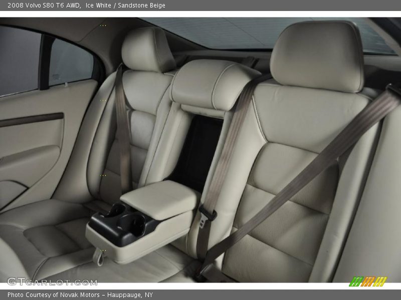 Ice White / Sandstone Beige 2008 Volvo S80 T6 AWD