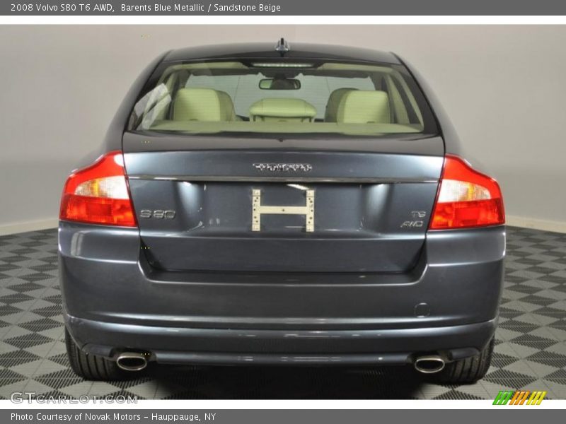 Barents Blue Metallic / Sandstone Beige 2008 Volvo S80 T6 AWD