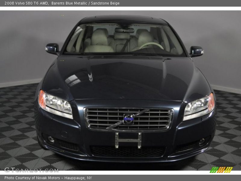 Barents Blue Metallic / Sandstone Beige 2008 Volvo S80 T6 AWD
