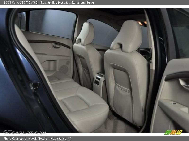 Barents Blue Metallic / Sandstone Beige 2008 Volvo S80 T6 AWD