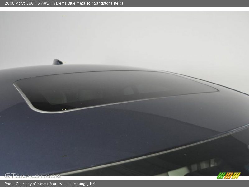 Barents Blue Metallic / Sandstone Beige 2008 Volvo S80 T6 AWD