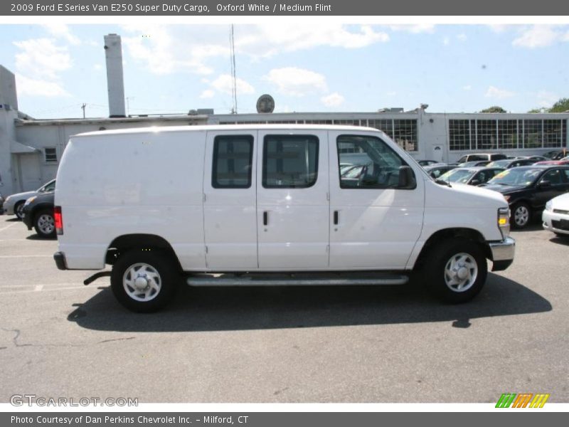 Oxford White / Medium Flint 2009 Ford E Series Van E250 Super Duty Cargo