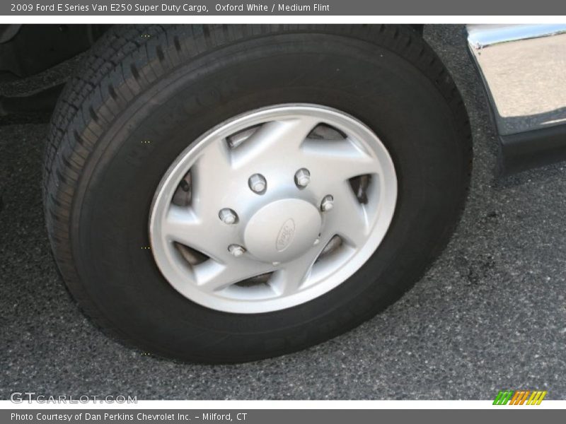 Oxford White / Medium Flint 2009 Ford E Series Van E250 Super Duty Cargo