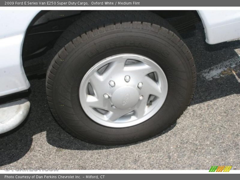 Oxford White / Medium Flint 2009 Ford E Series Van E250 Super Duty Cargo
