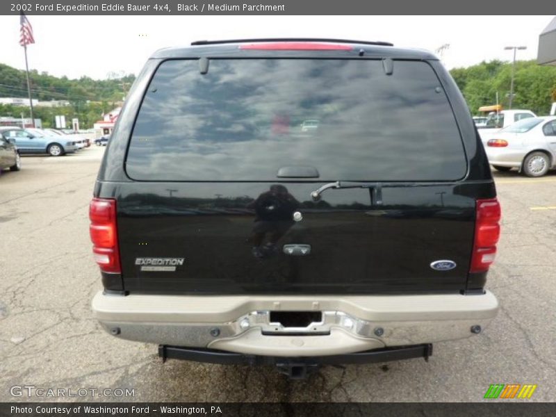 Black / Medium Parchment 2002 Ford Expedition Eddie Bauer 4x4