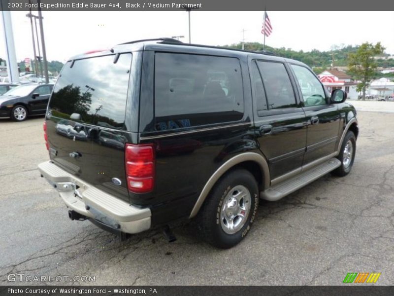 Black / Medium Parchment 2002 Ford Expedition Eddie Bauer 4x4