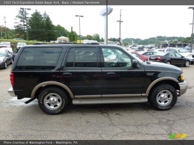 Black / Medium Parchment 2002 Ford Expedition Eddie Bauer 4x4