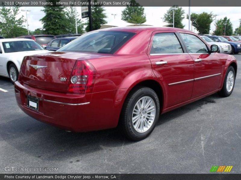 Inferno Red Crystal Pearl / Dark Slate Gray 2010 Chrysler 300 Touring