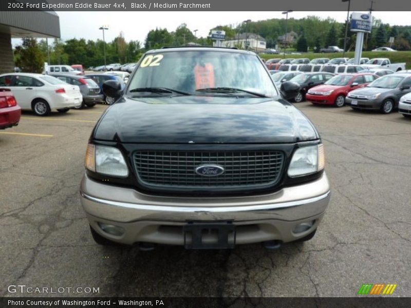 Black / Medium Parchment 2002 Ford Expedition Eddie Bauer 4x4