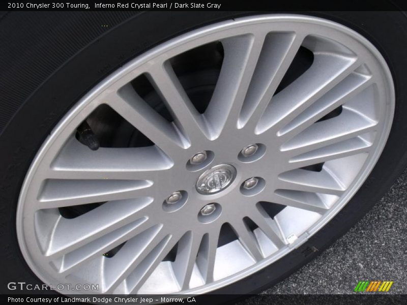 Inferno Red Crystal Pearl / Dark Slate Gray 2010 Chrysler 300 Touring