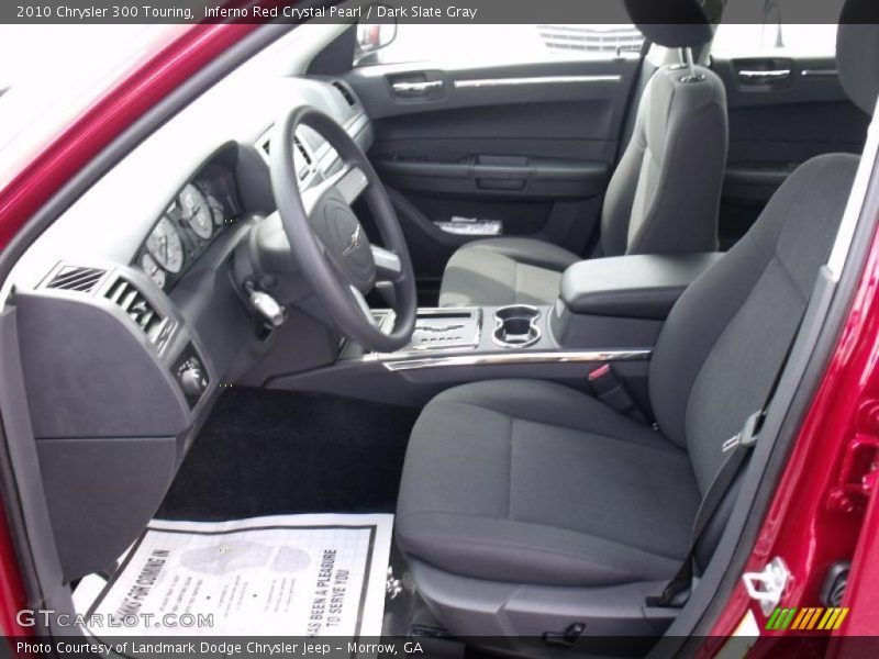Inferno Red Crystal Pearl / Dark Slate Gray 2010 Chrysler 300 Touring