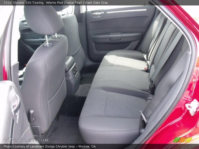 Inferno Red Crystal Pearl / Dark Slate Gray 2010 Chrysler 300 Touring