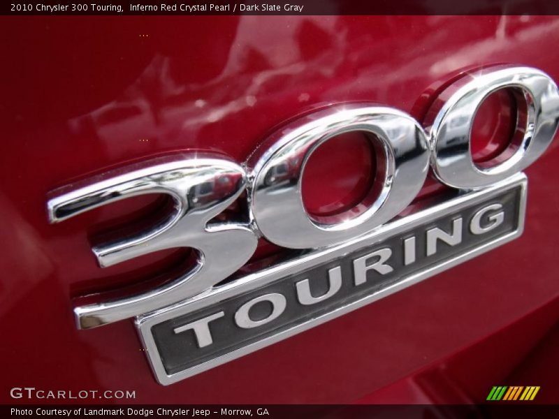 Inferno Red Crystal Pearl / Dark Slate Gray 2010 Chrysler 300 Touring
