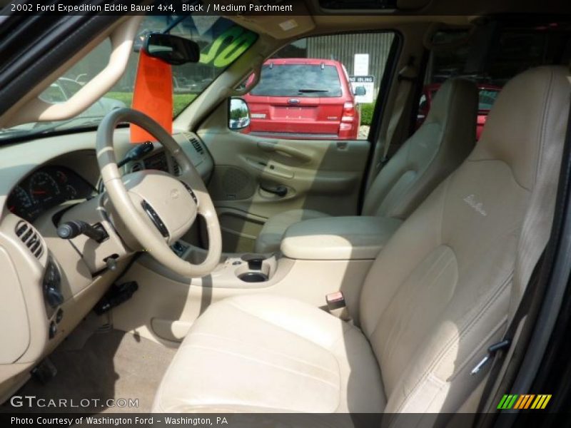 Black / Medium Parchment 2002 Ford Expedition Eddie Bauer 4x4