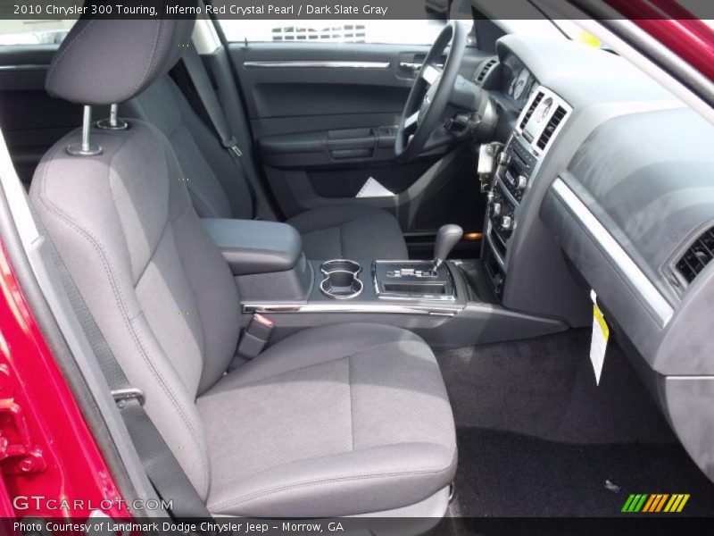 Inferno Red Crystal Pearl / Dark Slate Gray 2010 Chrysler 300 Touring
