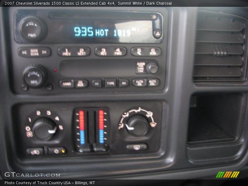 Summit White / Dark Charcoal 2007 Chevrolet Silverado 1500 Classic LS Extended Cab 4x4