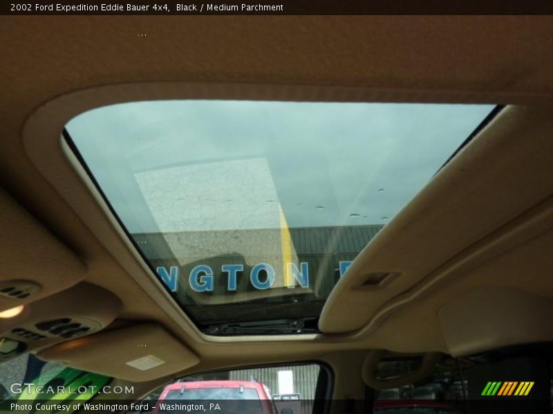 Black / Medium Parchment 2002 Ford Expedition Eddie Bauer 4x4