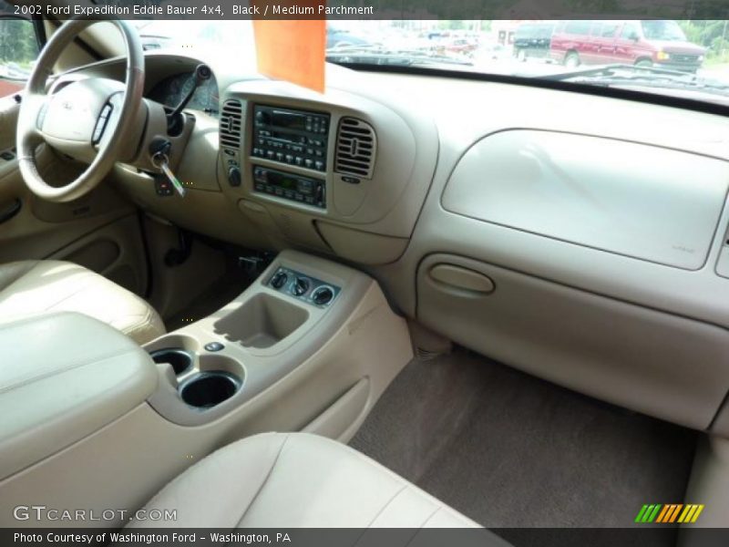 Black / Medium Parchment 2002 Ford Expedition Eddie Bauer 4x4