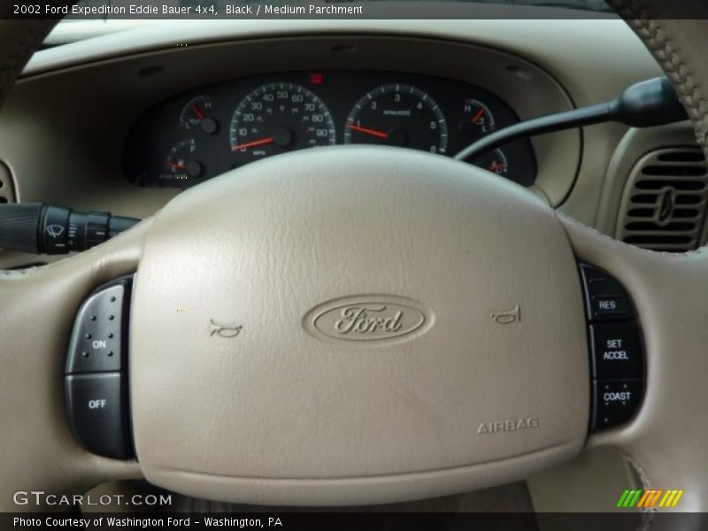 Black / Medium Parchment 2002 Ford Expedition Eddie Bauer 4x4